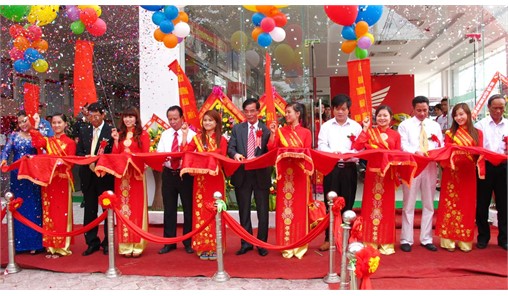 Cho thuê âm thanh khai trương cửa hàng